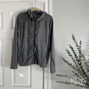 GAPFIT Brushed Tech Jersey Zip-Up